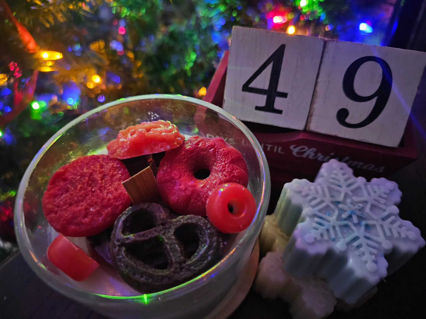 Christmas Cookie Candle